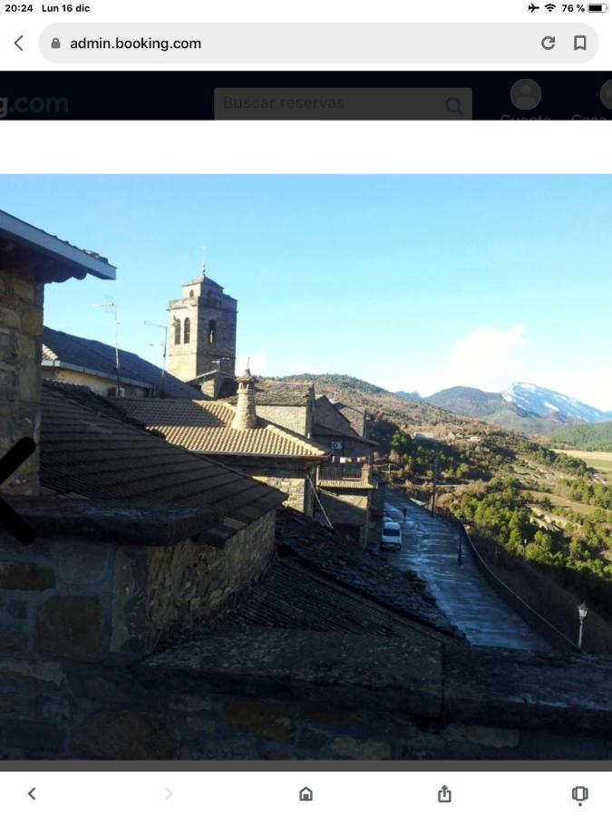 Vistas A La Montana En Un Pueblo Con Encanto. El Pueyo de Araguás Kültér fotó