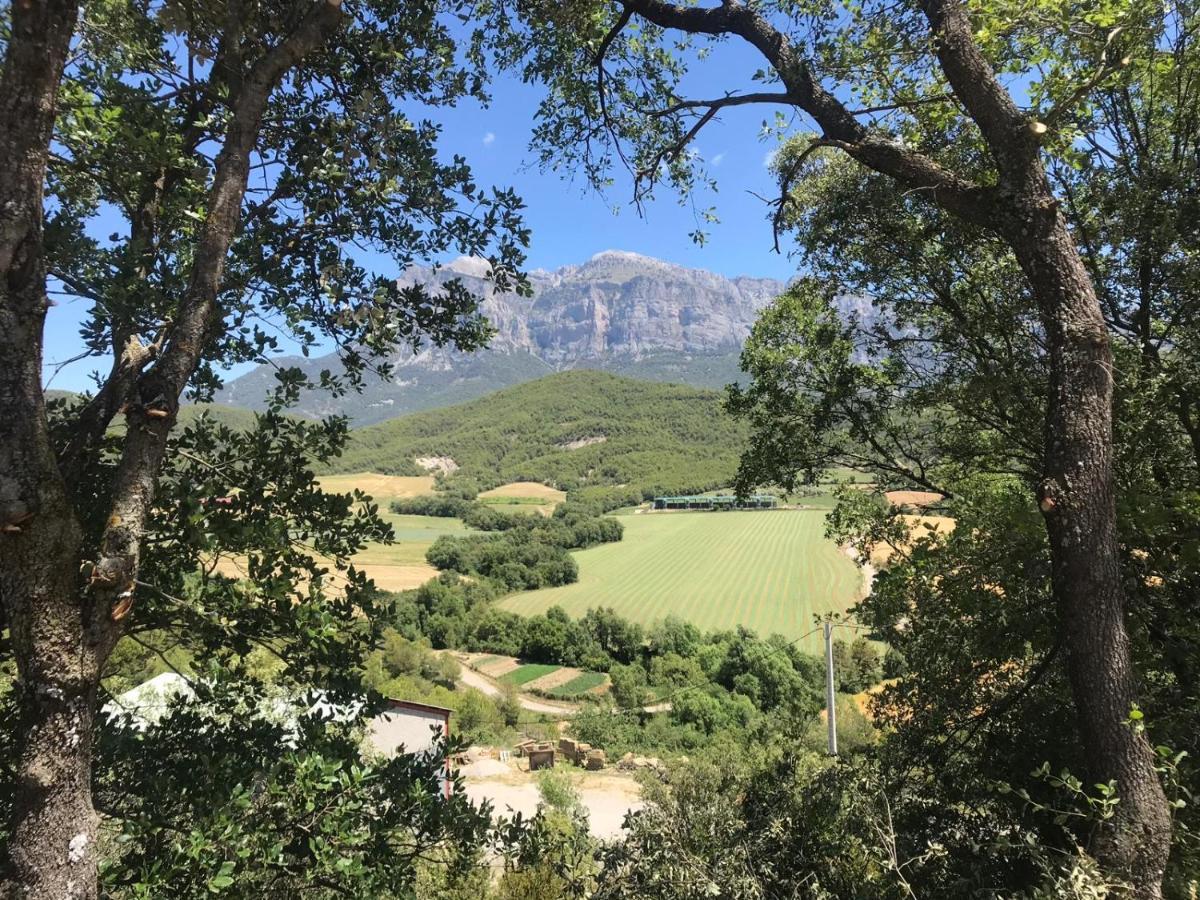 Vistas A La Montana En Un Pueblo Con Encanto. El Pueyo de Araguás Kültér fotó