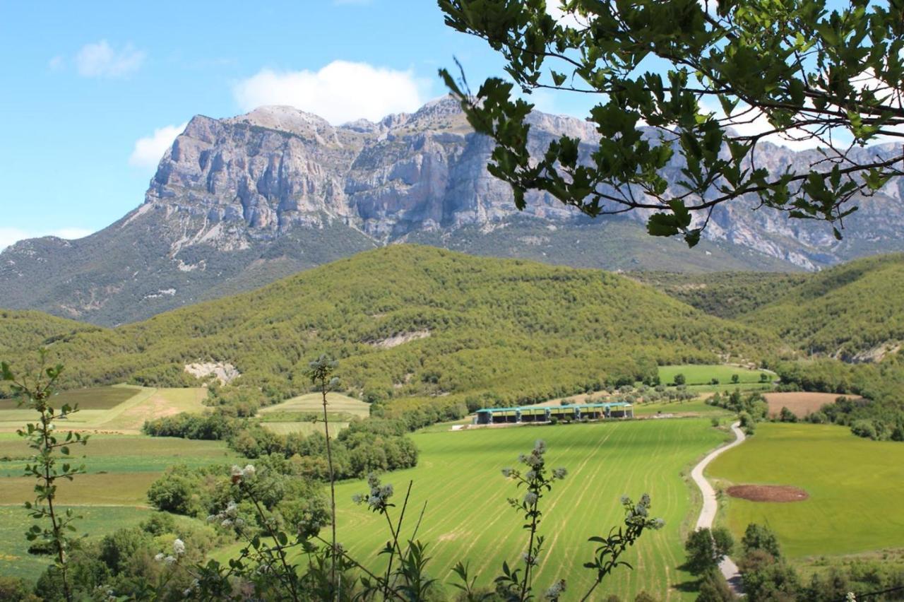 Vistas A La Montana En Un Pueblo Con Encanto. El Pueyo de Araguás Kültér fotó